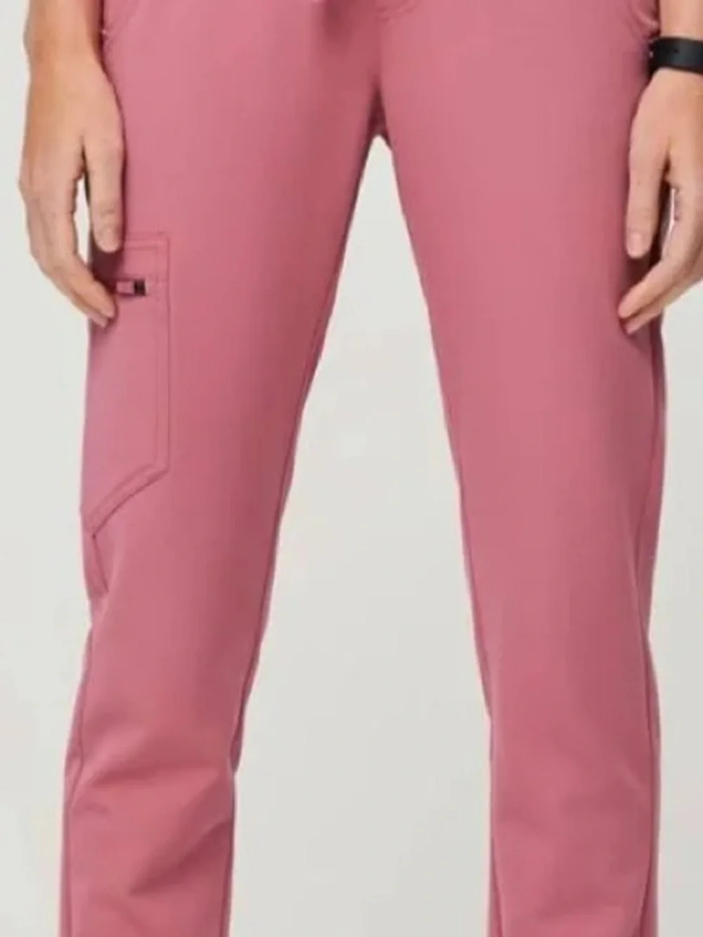 Women's Jogger Scrub Pants in Limited Edition Breast Cancer Awareness Pink
